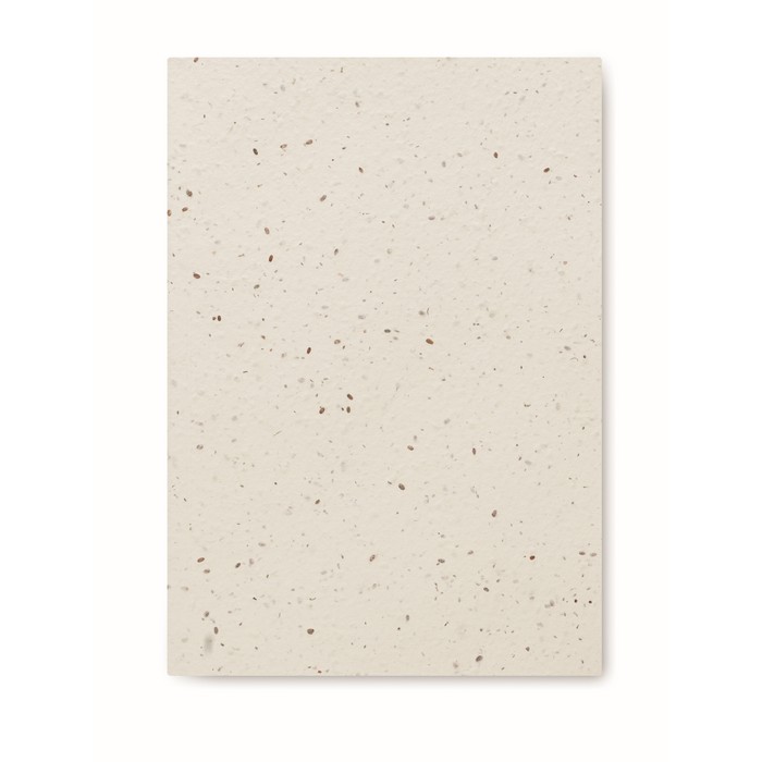 DIN A5 Notizbuch Samenpapier