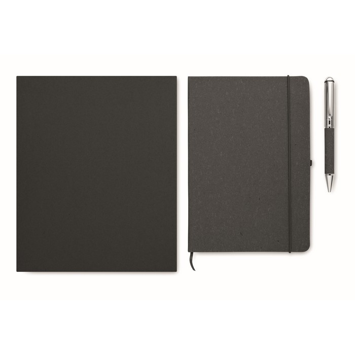 Set mit Notizbuch