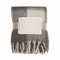 Karierte Mohair-Decke