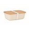 Lunchbox mit Bambus-Deckel