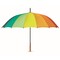 Regenschirm regenbogenfarbig