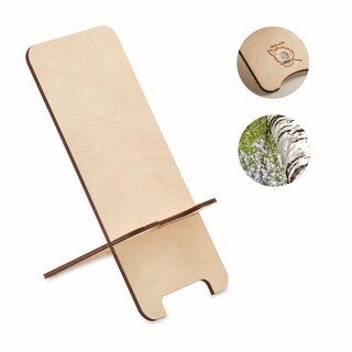 Smartphone Halter Birkenholz
