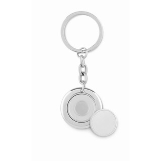 Schlüsselring mit Münzhalter