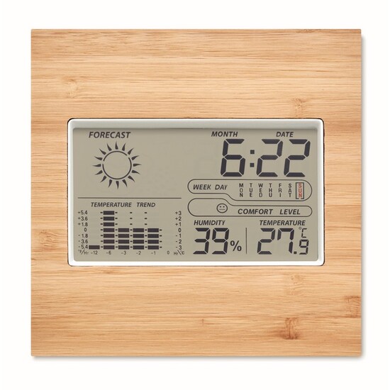 Wetterstation Bambus