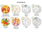 Klappdose, matt-silber, American Style Jelly Beans