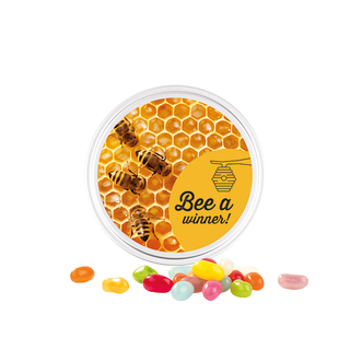 Midi Dose, weiß, American Style Jelly Beans