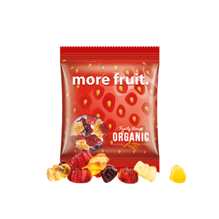 Minitüte,10 g, Folie transparent, Trolli Fruchtgummibären, 30% Fruchtsaftqualität