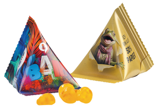 Tetraeder Vitamin Fruchtgummi