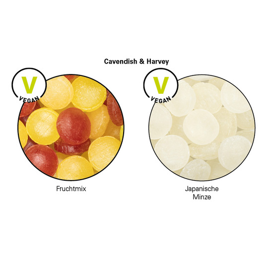 Bonbonglas Mini, Doming, Mini Bonbons Japanische Minze