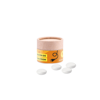 Papierdose Eco Mini, Mentos Kaudragee Mint