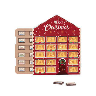 Täfelchen Adventskalender Haus ECO, Sarotti Schokoladen-Täfelchen