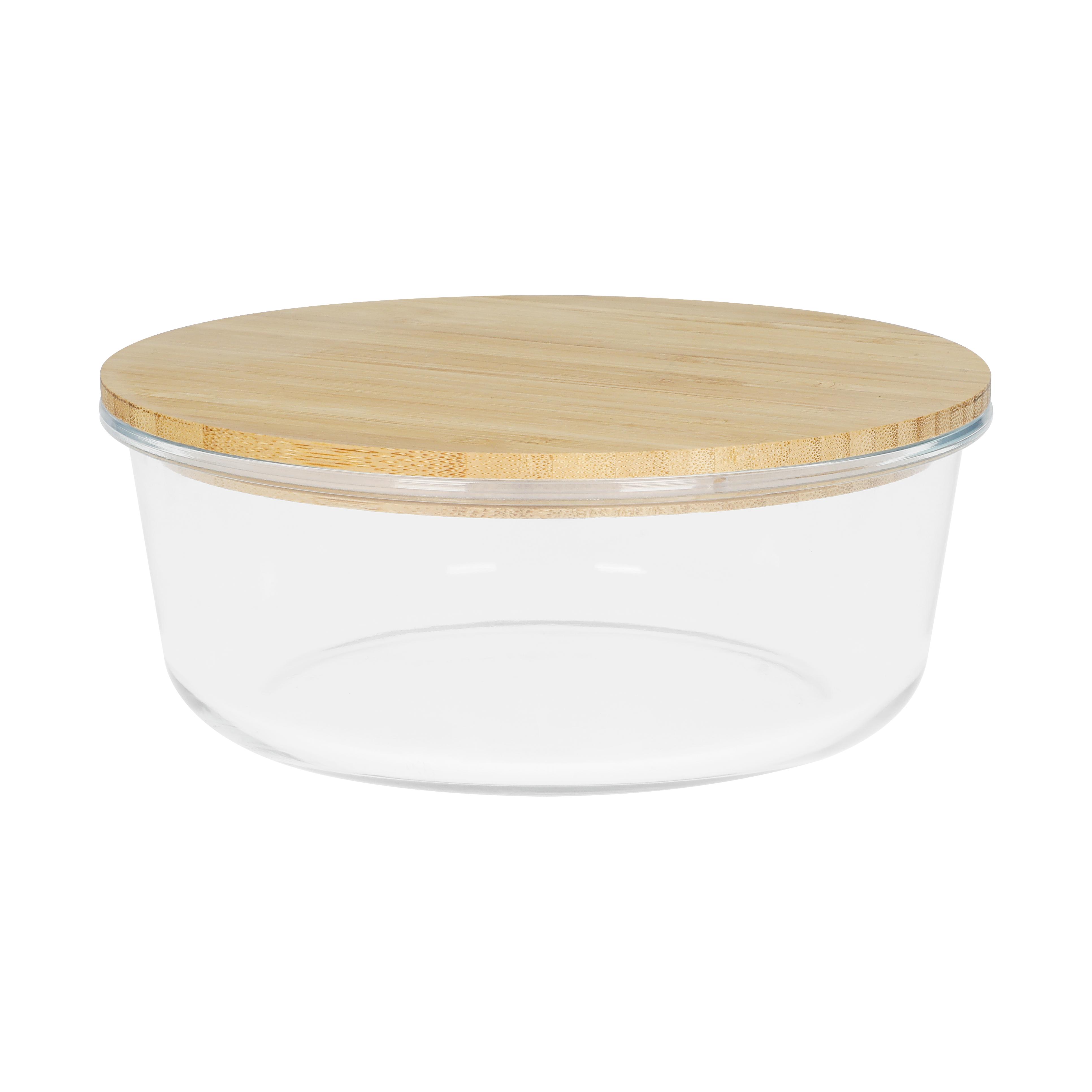 Glasbox "Balance", rund 19x7,5 cm