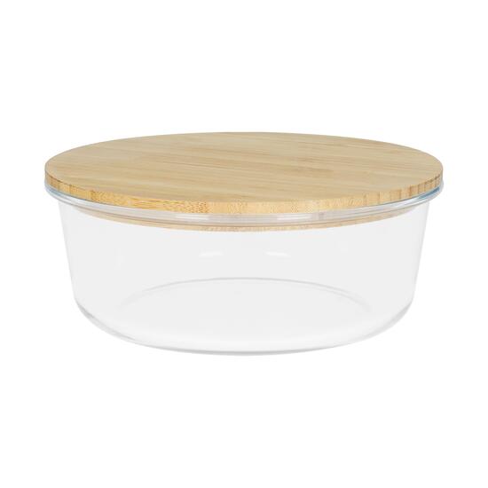 Glasbox "Balance", rund 19x7,5 cm