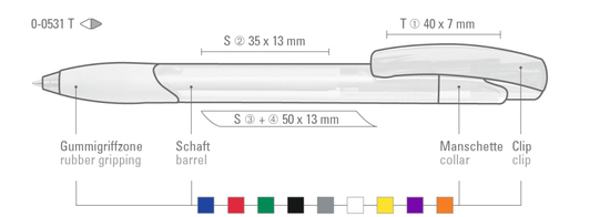 OMEGA grip transparent