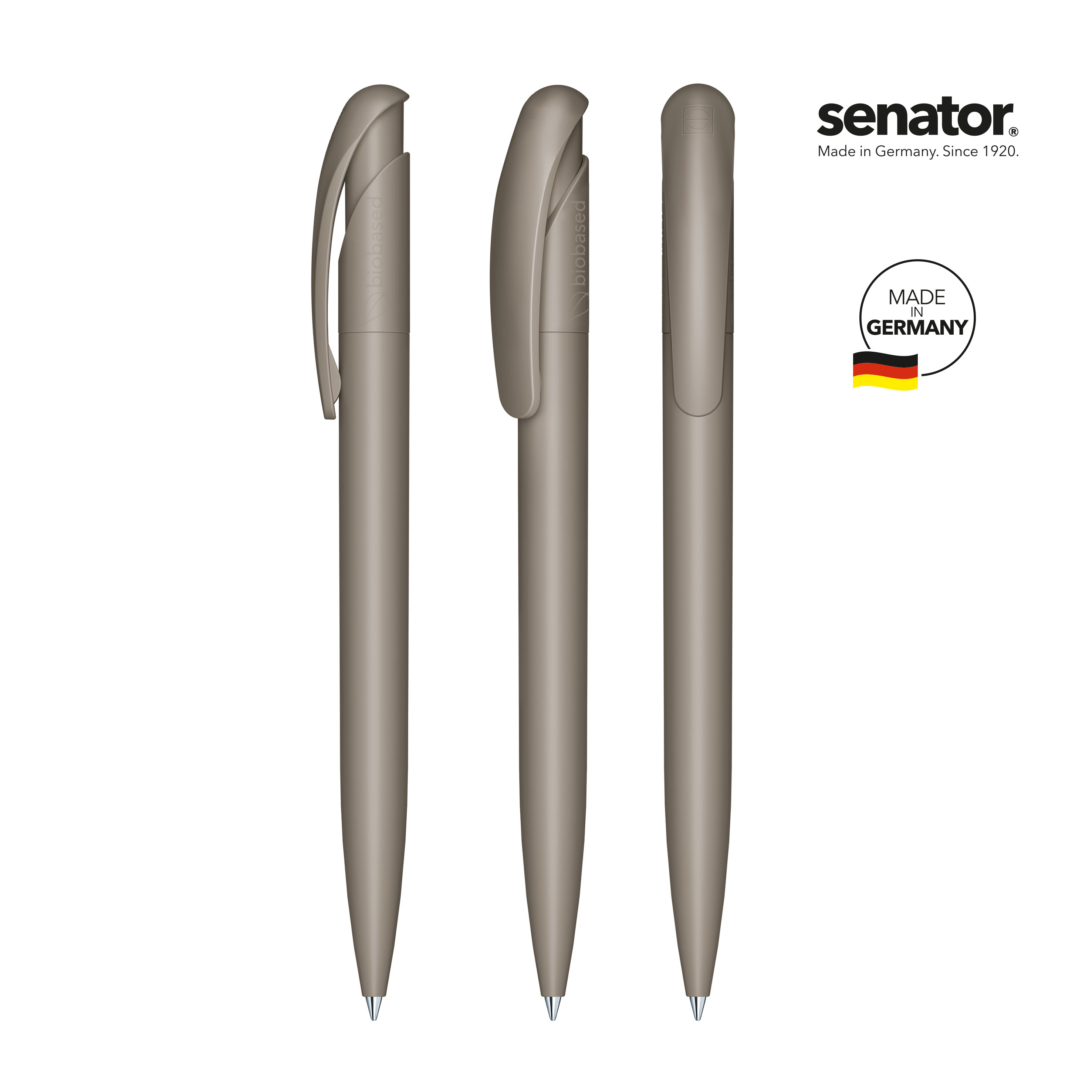 senator Nature Plus Matt   Druckkugelschreiber