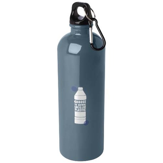 Oregon 750 ml RCS-zertifizierte, einwandige Trinkflasche aus Edelstahl mit Karabinerhaken