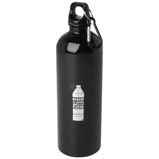 Oregon 750 ml RCS-zertifizierte, einwandige Trinkflasche aus Edelstahl mit Karabinerhaken