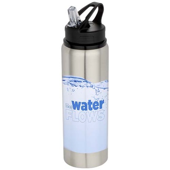 Fitz 800 ml RCS-zertifizierte, einwandige Trinkflasche aus recyceltem Edelstahl