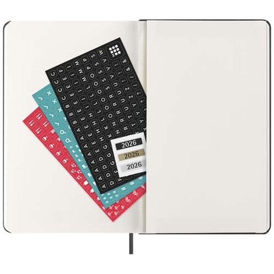 Moleskine Hardcover 12 Monate Wochenkalender L vertikal