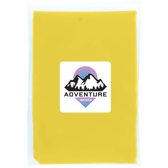 Mayan Regenponcho mit Aufbewahrungstasche aus recyceltem Kunststoff