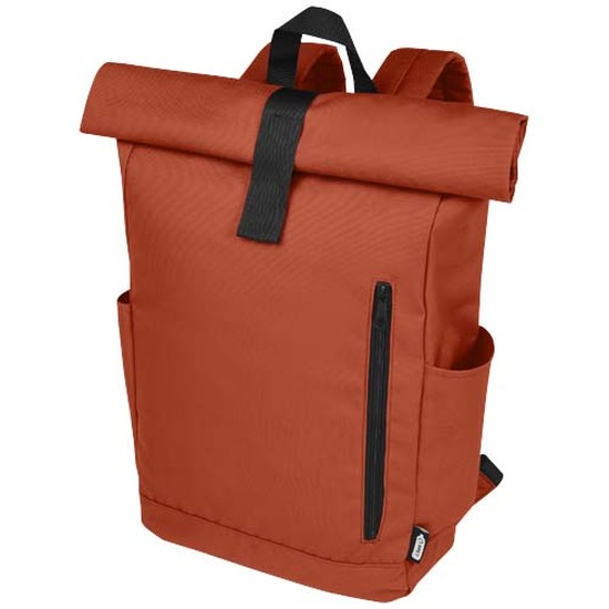 Byron 15,6" GRS RPET Roll-Top Rucksack 18 L