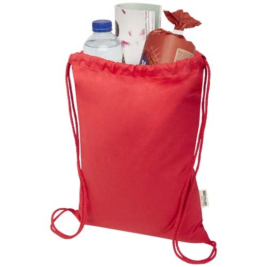 Oregon Blend 140 g/m² GRS-recycelter Turnbeutel 5 L