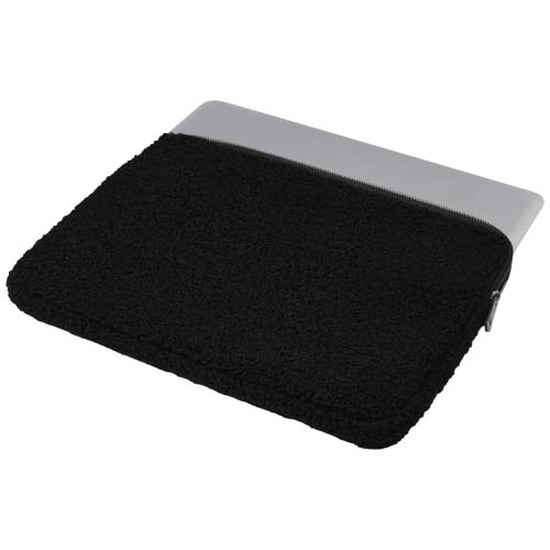 Bear 13" GRS-recycelte Sherpa Laptophülle 2 L