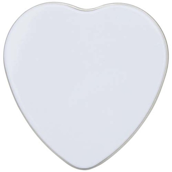 Blissful Herzförmige Zinnkerze mit Vanille Duft