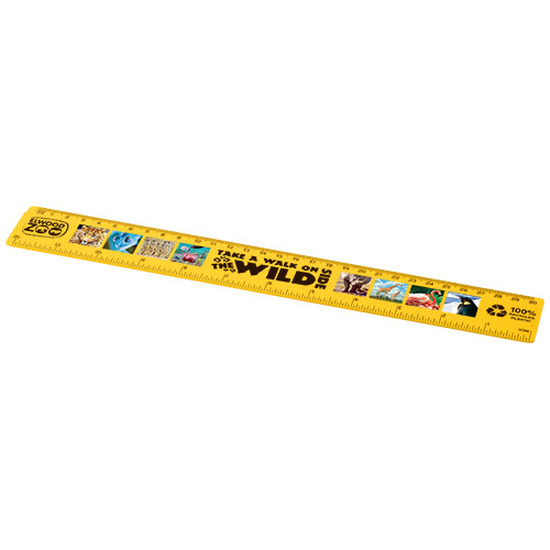 Refari 30 cm Lineal aus recyceltem Kunststoff