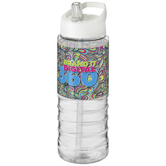 H2O Active® Treble 750 ml Sportflasche mit Ausgussdeckel