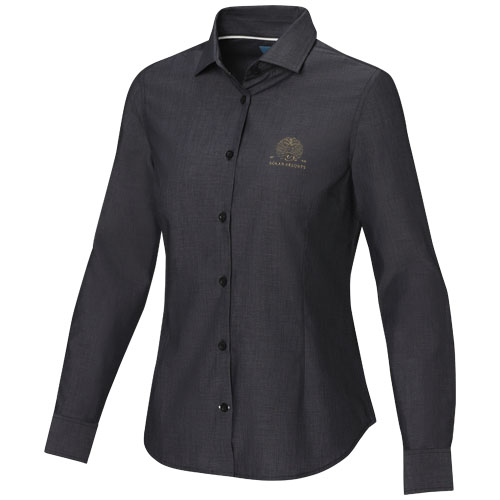 Cuprite Langarm Shirt aus Bio-Baumwolle für Damen