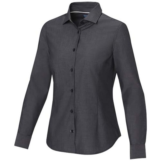Cuprite Langarm Shirt aus Bio-Baumwolle für Damen