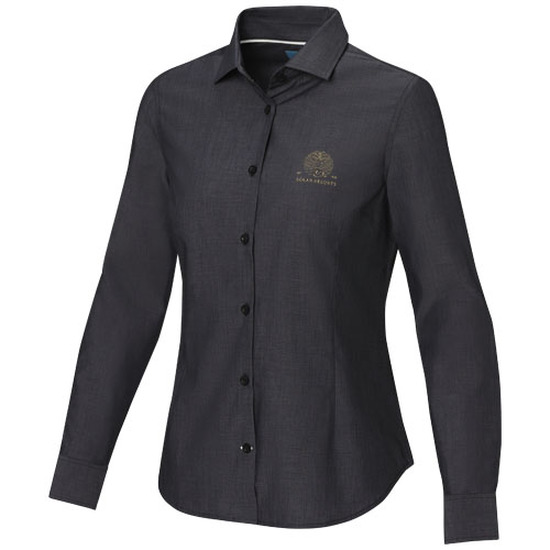 Cuprite Langarm Shirt aus Bio-Baumwolle für Damen