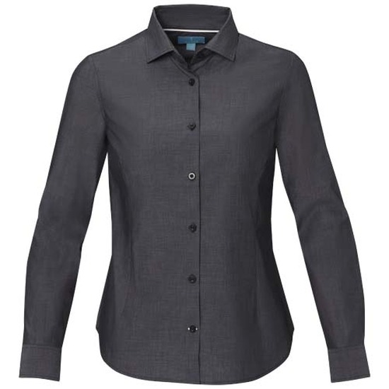 Cuprite Langarm Shirt aus Bio-Baumwolle für Damen