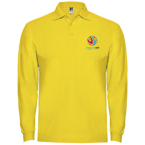 Estrella Langarm Poloshirt für Herren