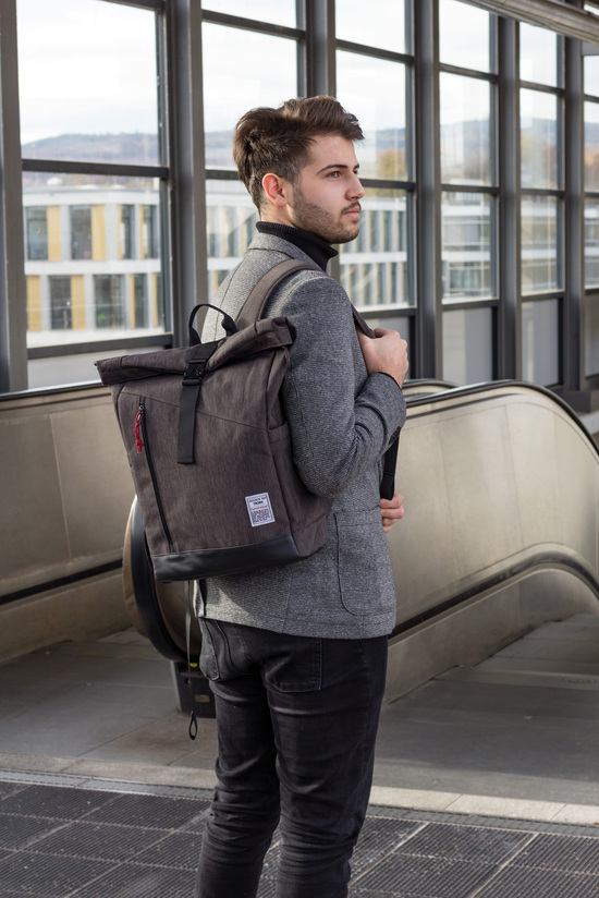 TROIKA Roll Top Rucksack BUSINESS ROLL TOP