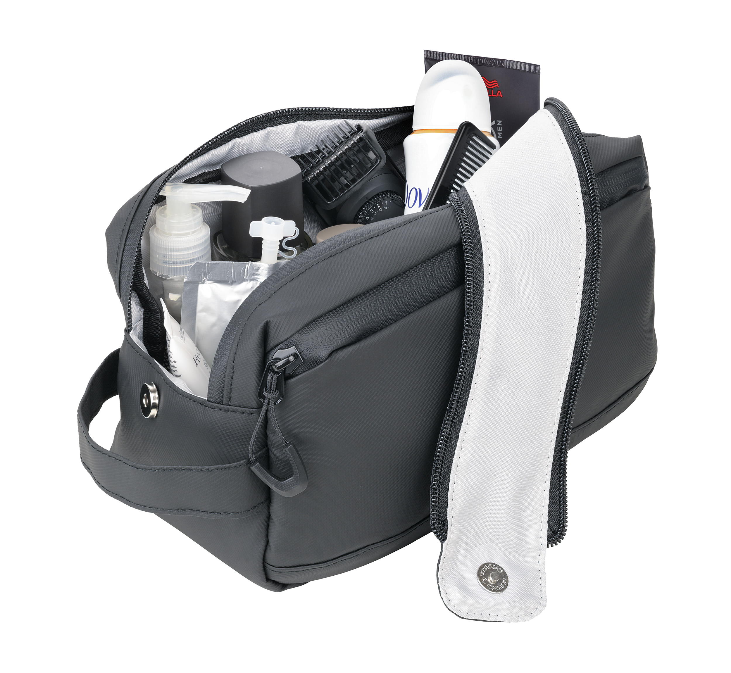 TROIKA Kulturbeutel TROIKA BLACK WASHBAG 2