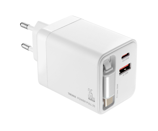 TROIKA Ladestecker POWER PULL 35