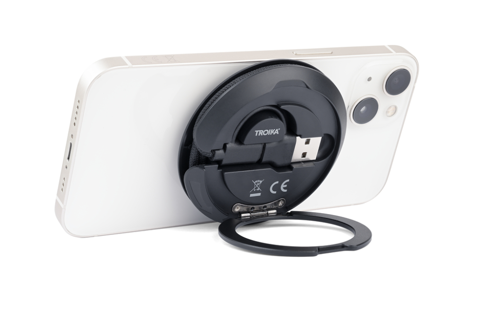 TROIKA Induktives Ladegerät KABELTROMMEL
