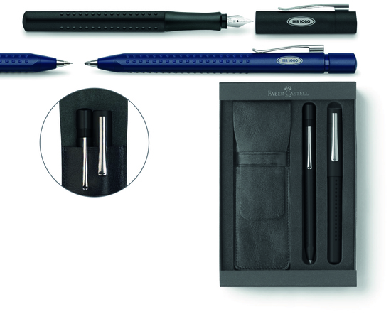 Grip 2011 Set Kugelschreiber und Druckbleistift schwarz