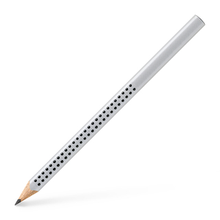 Bleistift Jumbo Grip silber