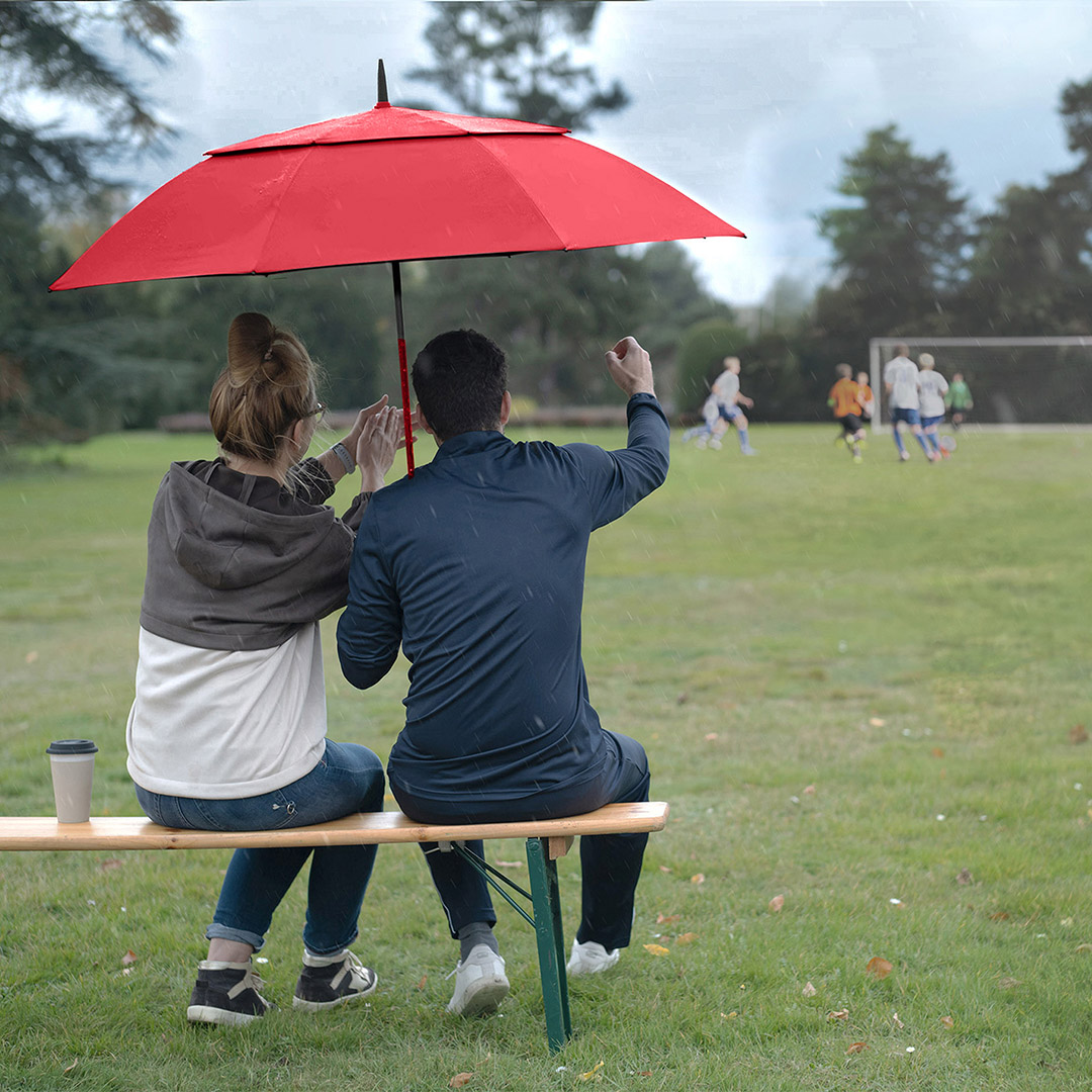 AC-Golf-/Gästeschirm FARE® Doubleface XL Vent