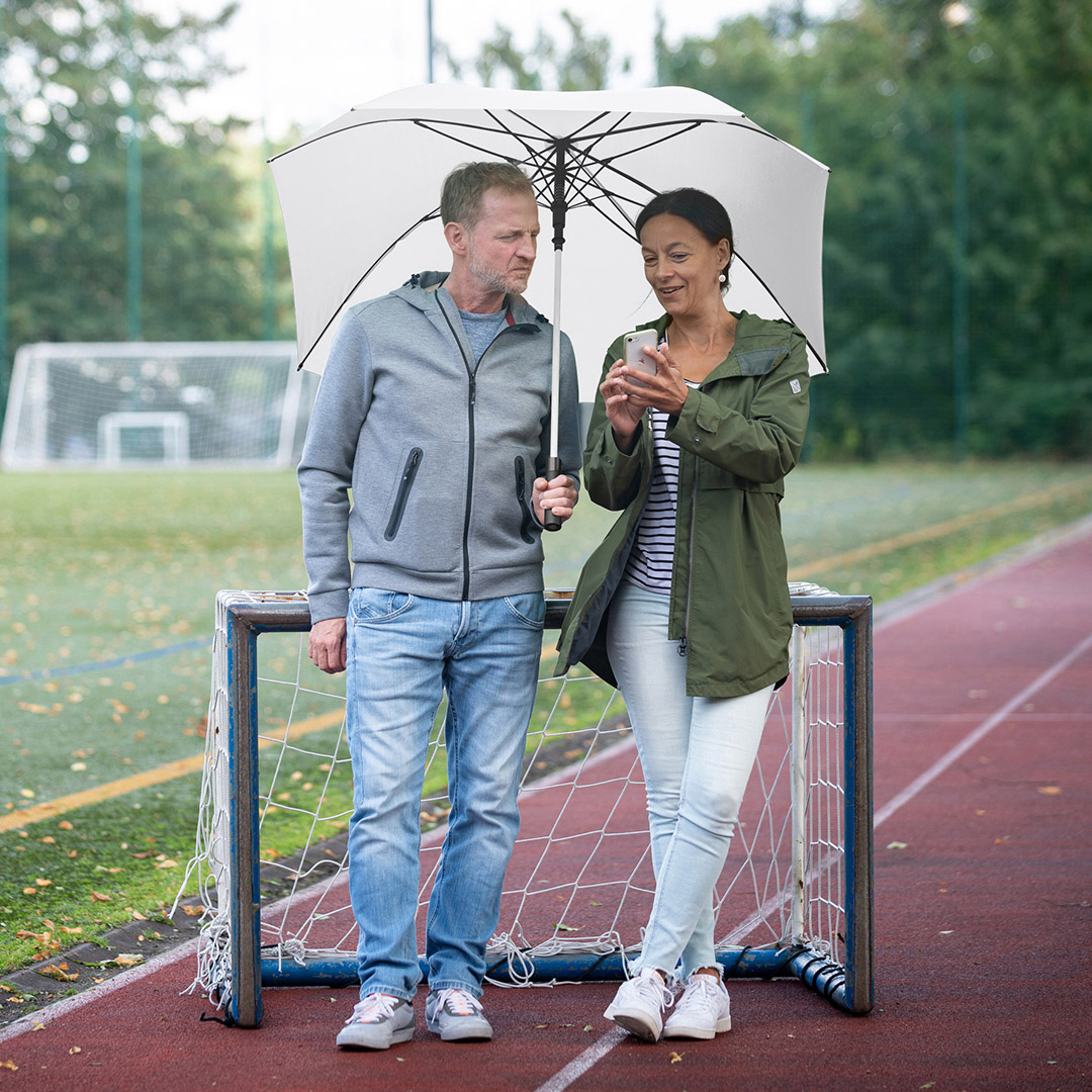 AC-Gästeschirm Jumbo® XL Square Color