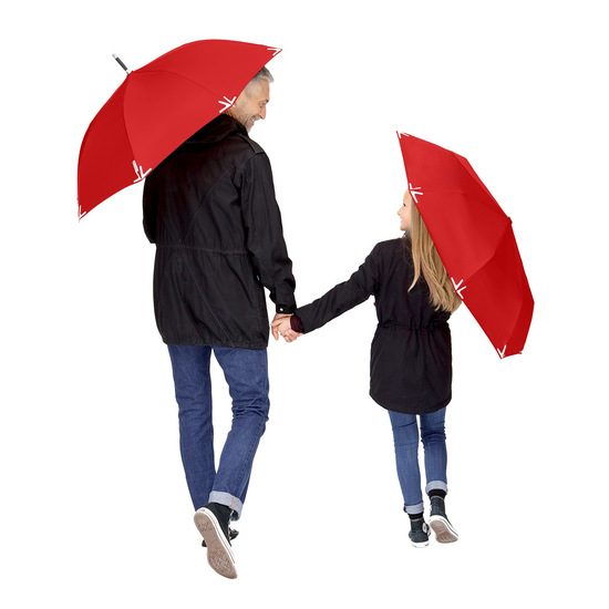 Taschenschirm Safebrella® LED-Lampe