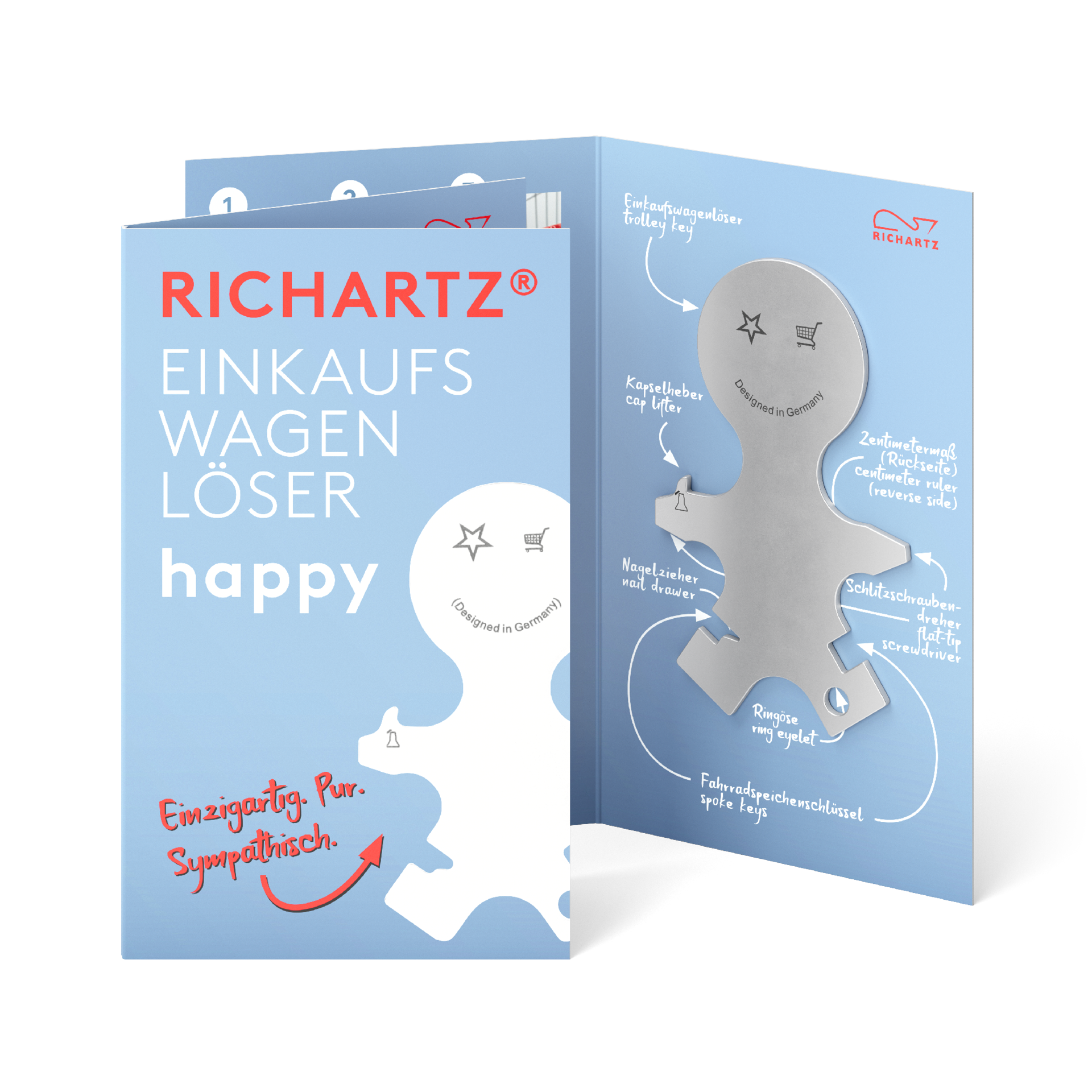 EINKAUFSWAGENLÖSER happy
