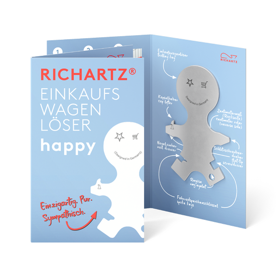 EINKAUFSWAGENLÖSER happy