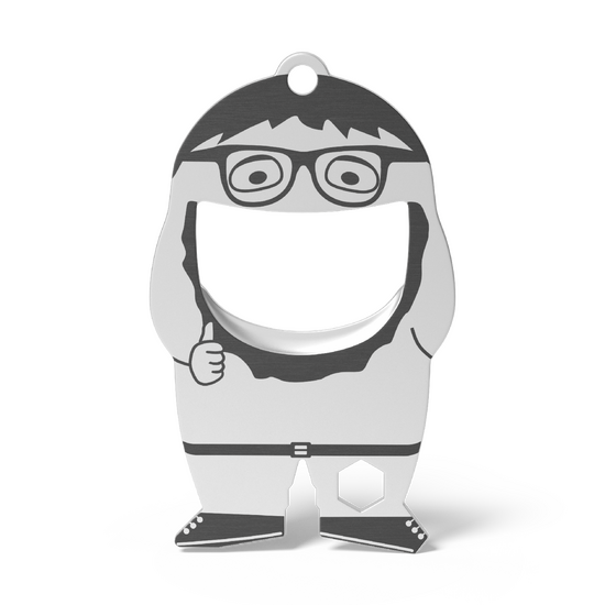 FLASCHENÖFFNER fred hipster