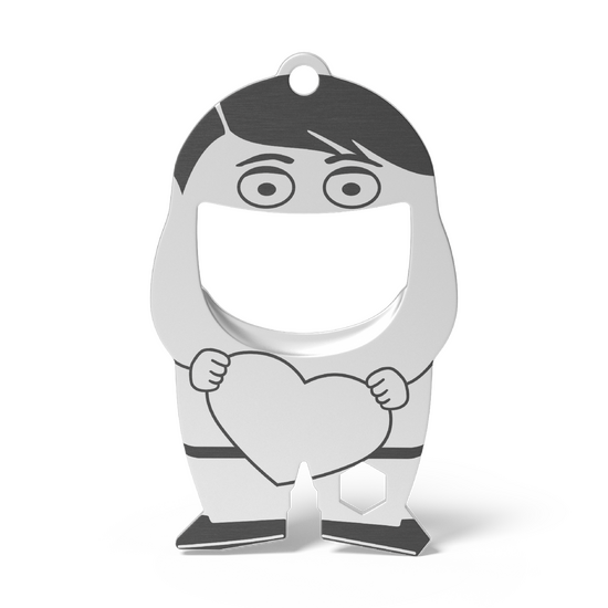 FLASCHENÖFFNER fred heart