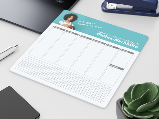 Haftnotiz-Mousepad Wochenplaner Bestseller