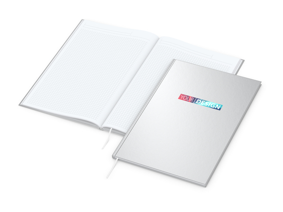 Notizbuch Memo-Book A4 Bestseller inkl. Siebdruck-Digital